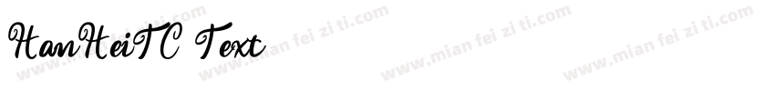 HanHeiTC Text字体转换